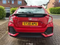 Used Honda Civic SE 2020 Red Hatchback