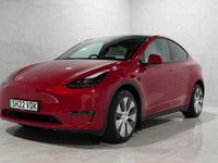 Used Tesla Model Y Long Range AWD 378 kW (514 HP) 2022 Red SUV