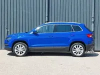 Used Skoda Karoq SE L 115 HP (84 kW) 2020 Blue SUV