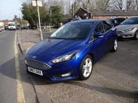 Used Ford Focus Zetec 2018 Blue Hatchback