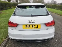 Used Audi A1 S-Line 122 HP (89 kW) 2012 White Hatchback