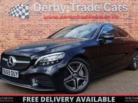 Used Mercedes C300 AMG line 245 HP (180 kW) 2019 Black Coupe