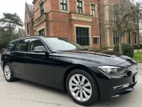 Begagnad BMW 320 2013 Svart Kombi