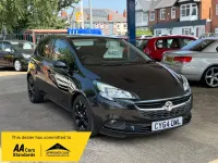 Used Vauxhall Corsa Excite 2015 Black Hatchback