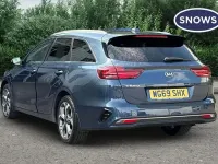 Used Kia Ceed 114 HP (83 kW) 2020 Blue Hatchback