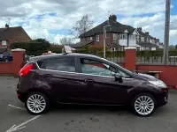 Used Ford Fiesta Titanium 96 HP (70 kW) 2011 Purple Hatchback