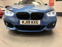 Used BMW 118 Efficient Dynamics 134 HP (98 kW) 2019 Blue Hatchback