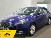 Usado Ford Focus Titanium 125 HP (91 kW) 2018 Azul Citadino