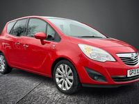 Used Vauxhall Meriva 2013 Red MPV
