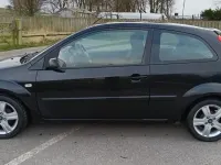 Used Ford Fiesta Zetec 75 HP (55 kW) 2007 Black Hatchback