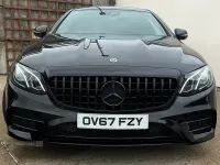 Used Mercedes E300 AMG Line Premium 245 HP (180 kW) 2017 Black Coupe