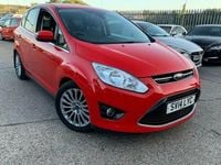 Used Ford C-MAX Titanium 125 HP (91 kW) 2014 Red MPV