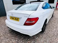 Used Mercedes C250 Sport Edition 204 HP (150 kW) 2014 White Coupe