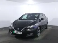 Used Nissan Leaf Tekna 110 kW (150 HP) 2019 Black Hatchback