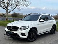 Used Mercedes GLC250 AMG Line Premium 2018 White Estate
