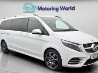 Used Mercedes V300 AMG line 237 HP (174 kW) 2023 White MPV