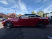 Used Mercedes E220 AMG line 177 HP (130 kW) 2015 Red Cabriolet