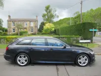 Used Audi A6 S-Line 190 HP (139 kW) 2015 Blue Estate