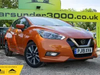Used Nissan Micra N-Connecta 2019 Orange Hatchback