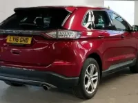 Used Ford Edge Titanium 180 HP (132 kW) 2016 Red SUV