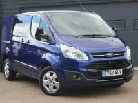 Used Ford Transit Custom Limited 130 HP (95 kW) 2017 Blue Van