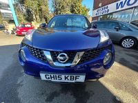 Used Nissan Juke Acenta 2015 Metallic blue SUV