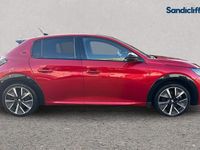 Used Peugeot e-208 Premium 100 kW (136 HP) 2021 Red Hatchback