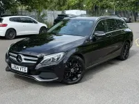 Used Mercedes C220 170 HP (125 kW) 2014 Black Estate