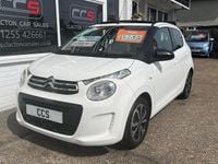 Used Citroën C1 Feel 68 HP (50 kW) 2015 White Hatchback