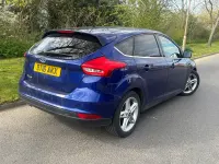 Used Ford Focus Titanium 2016 Blue Hatchback