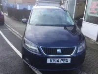 Usado Seat Alhambra Ecomotive 140 HP (102 kW) 2014 Azul Monovolume