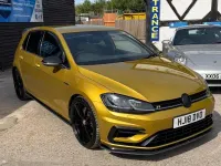 Used VW Golf VII R 310 HP (228 kW) 2018 Yellow Hatchback