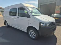 Used VW T5 102 HP (75 kW) 2014 White Van