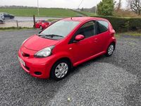 Used Toyota Aygo 68 HP (50 kW) 2011 Red Hatchback