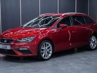 Used Seat Leon ST FR 125 HP (91 kW) 2018 Red Estate