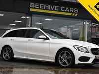 Used Mercedes C220 AMG Line Premium 170 HP (125 kW) 2015 White Estate