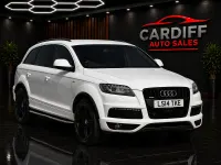 Used Audi Q7 S-line plus 2014 White SUV