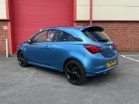 Used Vauxhall Corsa Edition 75 HP (55 kW) 2016 Blue Hatchback