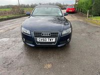 Used Audi A5 Cabriolet 2010 Blue Cabriolet