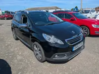 Used Peugeot 2008 120 HP (88 kW) 2016 Black SUV