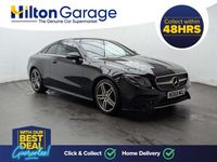 Used Mercedes E220 AMG Line Premium 194 HP (142 kW) 2020 Black Coupe