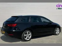 Used Seat Leon FR 128 HP (94 kW) 2018 Black Estate