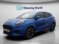 Used Ford Puma ST-Line X 125 HP (91 kW) 2021 Blue Hatchback