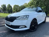 Used Skoda Fabia Monte Carlo 2021 White Hatchback