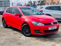 Used VW Golf VII S 2016 Red Hatchback