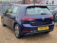 Used VW e-Golf 99 kW (135 HP) 2018 Blue Hatchback