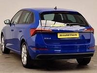 Used Skoda Scala SE L 110 HP (80 kW) 2022 Blue Hatchback
