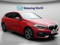 Used BMW 120 Sport Line 190 HP (139 kW) 2021 Red Hatchback
