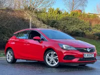 Used Vauxhall Astra SRi 145 HP (106 kW) 2019 Red Hatchback