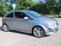 Used Vauxhall Corsa SRi 100 HP (73 kW) 2012 Silver Hatchback